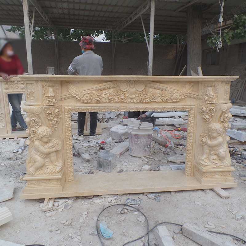 天使人物壁爐架 天使人物壁爐架